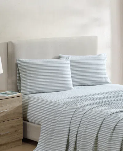 Nautica Cotton Percale 4-piece Sheet Set, Queen In Multi