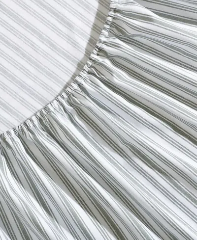 Nautica Cotton Percale 4-piece Sheet Set, Queen In Multi