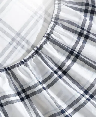 Nautica Cotton Percale 4-piece Sheet Set, Queen In Multi