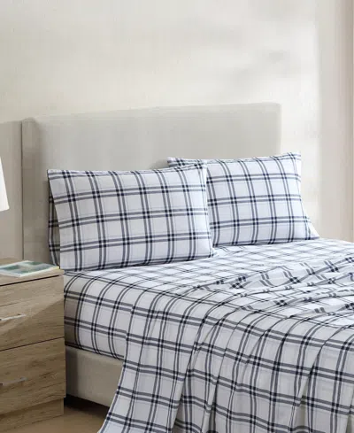 Nautica Cotton Percale 4-piece Sheet Set, Queen In Multi