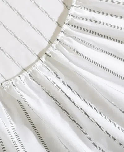 Nautica Cotton Percale 4-piece Sheet Set, Queen In Multi