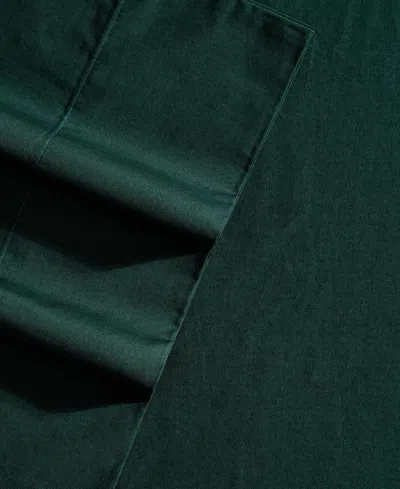 Nautica Solid Cotton Percale 4-piece Sheet Set, King In Green