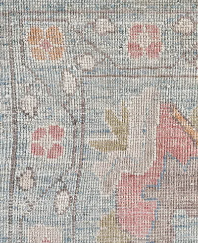 Adorn Hand Woven Rugs Colorful Oushak M0103-38 9'1"x12'1" Area Rug In Blue