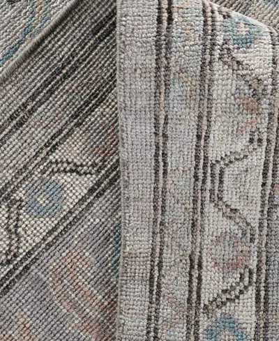 Adorn Hand Woven Rugs Colorful Oushak M0103-40 8'11"x11'10" Area Rug In Gray
