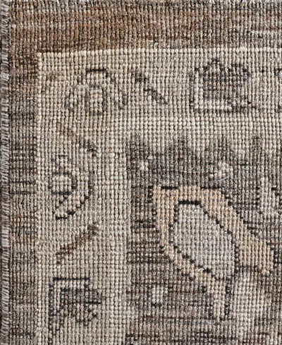 Adorn Hand Woven Rugs Colorful Oushak M0103-53 8'2"x9'9" Area Rug In Brown