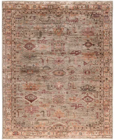 Adorn Hand Woven Rugs Serapi M0103-180 9'3"x11'11" Area Rug In Brown