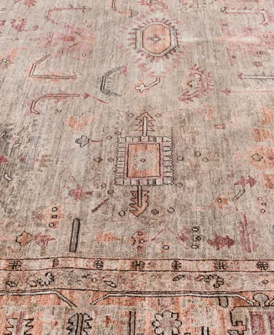 Adorn Hand Woven Rugs Serapi M0103-180 9'3"x11'11" Area Rug In Brown