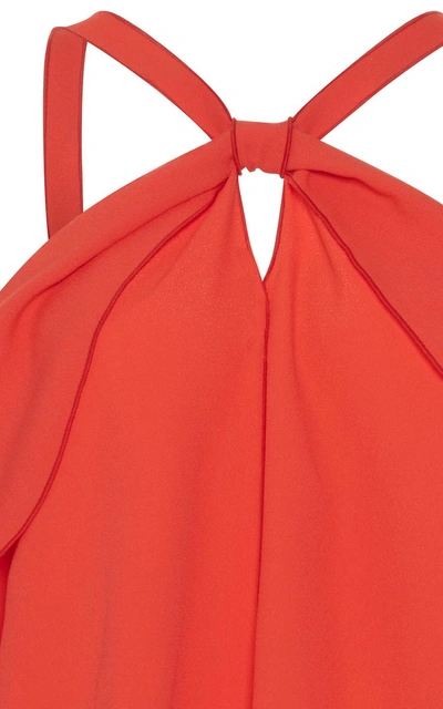 Shop Proenza Schouler Satin Off The Shoulder Top