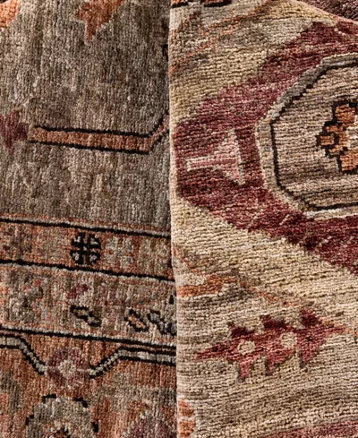 Adorn Hand Woven Rugs Serapi M0103-180 9'3"x11'11" Area Rug In Brown