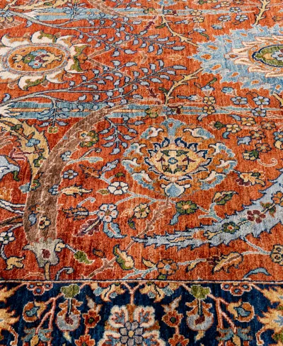 Adorn Hand Woven Rugs Serapi M0103-256 8'3"x9'10" Area Rug In Orange