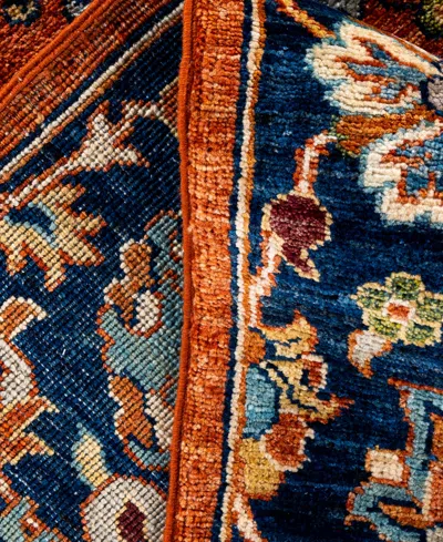 Adorn Hand Woven Rugs Serapi M0103-256 8'3"x9'10" Area Rug In Orange