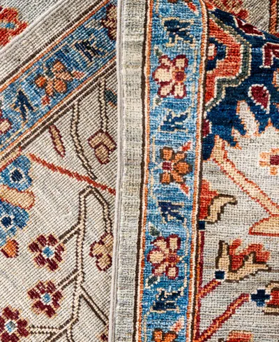 Adorn Hand Woven Rugs Serapi M0103-260 8'x10' Area Rug In Gray