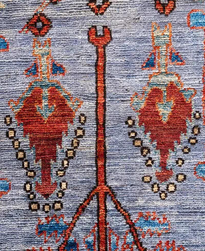 Adorn Hand Woven Rugs Serapi M0103-277 8'1"x10'1" Area Rug In Gray