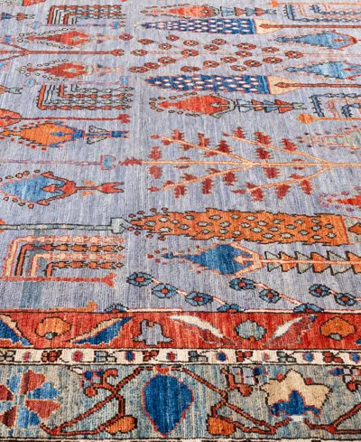 Adorn Hand Woven Rugs Serapi M0103-277 8'1"x10'1" Area Rug In Gray