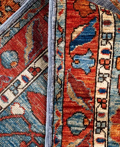 Adorn Hand Woven Rugs Serapi M0103-277 8'1"x10'1" Area Rug In Gray