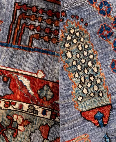 Adorn Hand Woven Rugs Serapi M0103-277 8'1"x10'1" Area Rug In Gray