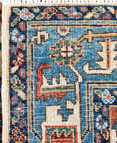 Adorn Hand Woven Rugs Serapi M0103-309 4'1"x5'11" Area Rug In White