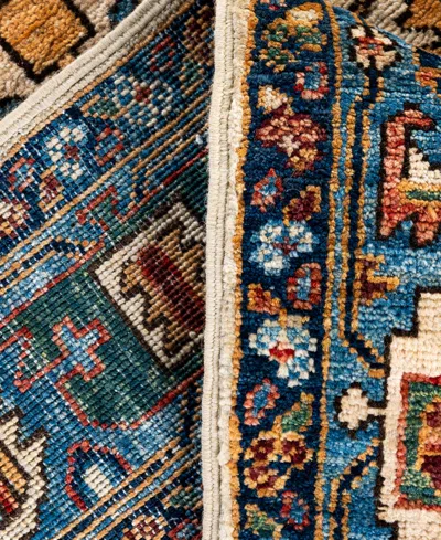 Adorn Hand Woven Rugs Serapi M0103-309 4'1"x5'11" Area Rug In White