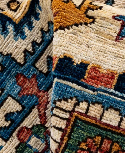 Adorn Hand Woven Rugs Serapi M0103-309 4'1"x5'11" Area Rug In White