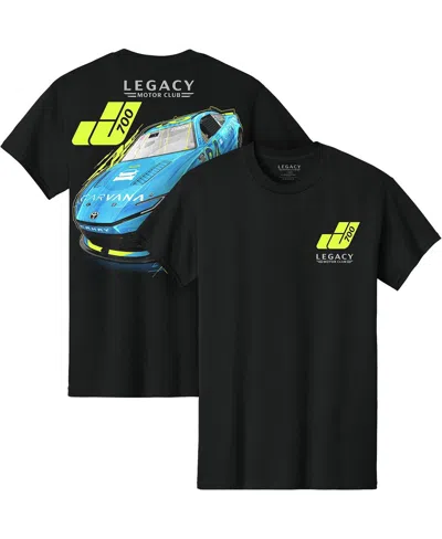 Legacy Motor Club Team Collection Men's Black Jimmie Johnson Carvana Car T-shirt