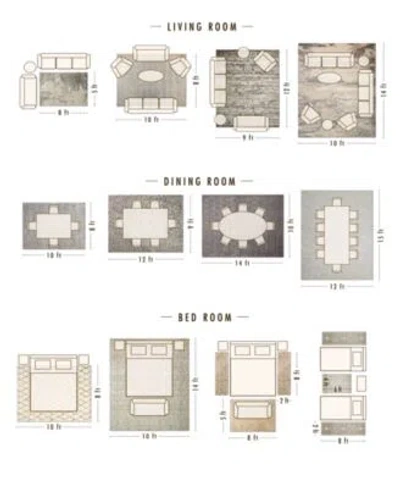 Exquisite Rugs Infinity 7130 Rug Collection In Multi