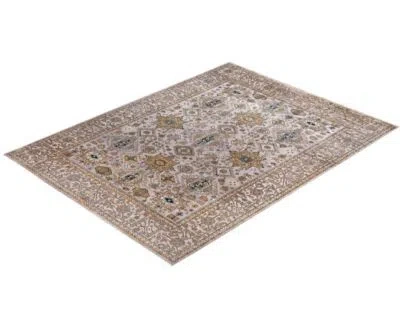 Adorn Hand Woven Rugs Serapi M0103 123 Rug Collection In Gray