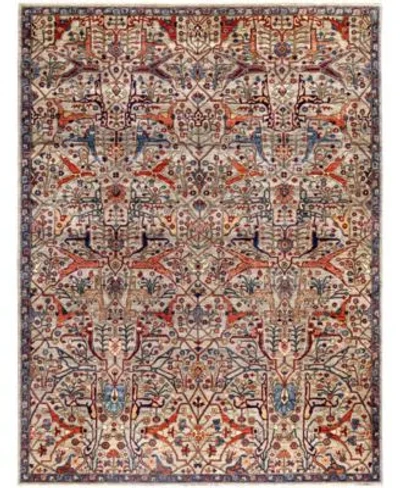Adorn Hand Woven Rugs Serapi M0103 141 Rug Collection In Sand