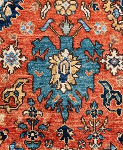 Adorn Hand Woven Rugs Serapi M0103 161 Rug Collection In Red