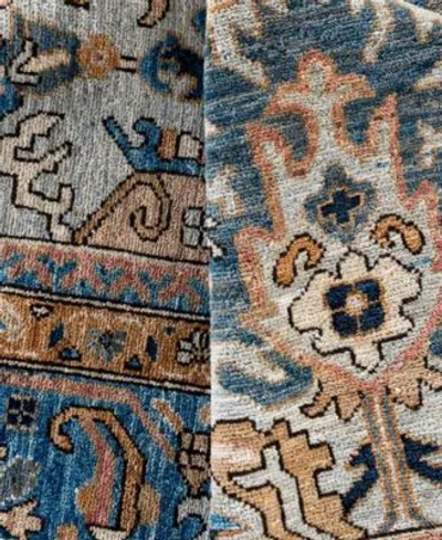 Adorn Hand Woven Rugs Serapi M0103 170 Rug Collection In Gray