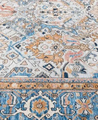 Adorn Hand Woven Rugs Serapi M0103 170 Rug Collection In Gray