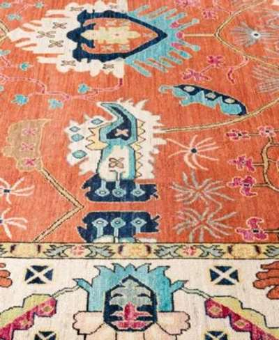 Adorn Hand Woven Rugs Serapi M0103 174 Rug Collection In Orange