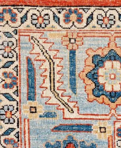 Adorn Hand Woven Rugs Serapi M0103 210 Rug Collection In Orange