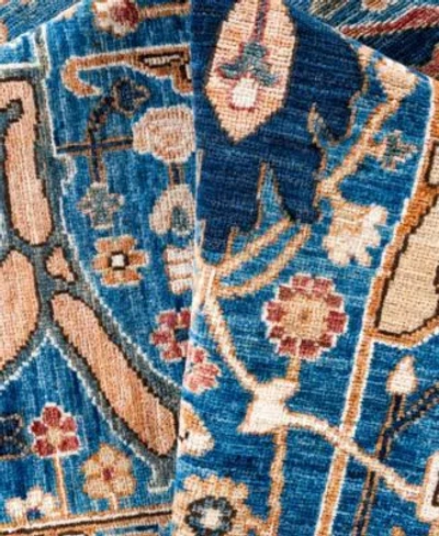 Adorn Hand Woven Rugs Serapi M0103 219 Rug Collection In Blue