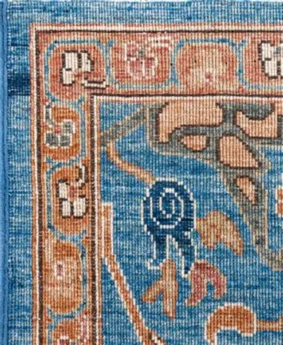 Adorn Hand Woven Rugs Serapi M0103 219 Rug Collection In Blue