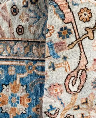 Adorn Hand Woven Rugs Serapi M0103 228 Rug Collection In Gray