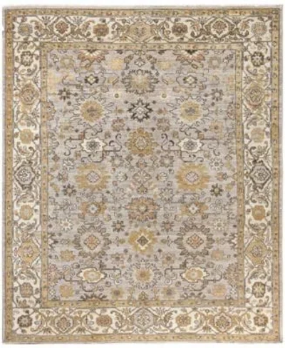 Adorn Hand Woven Rugs Serapi M0103 252 Rug Collection In Gray