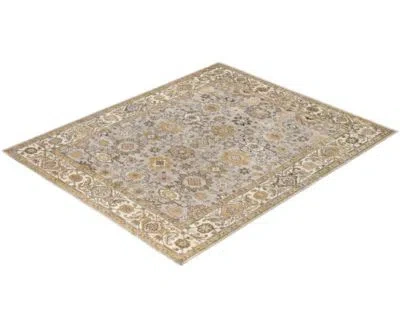 Adorn Hand Woven Rugs Serapi M0103 252 Rug Collection In Gray