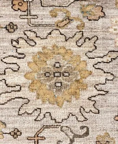 Adorn Hand Woven Rugs Serapi M0103 252 Rug Collection In Gray