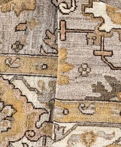 Adorn Hand Woven Rugs Serapi M0103 252 Rug Collection In Gray