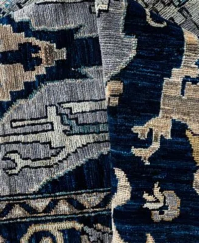 Adorn Hand Woven Rugs Serapi M0103 259 Rug Collection In Blue