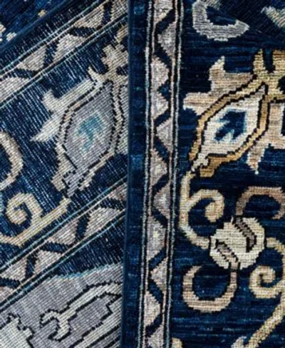 Adorn Hand Woven Rugs Serapi M0103 259 Rug Collection In Blue