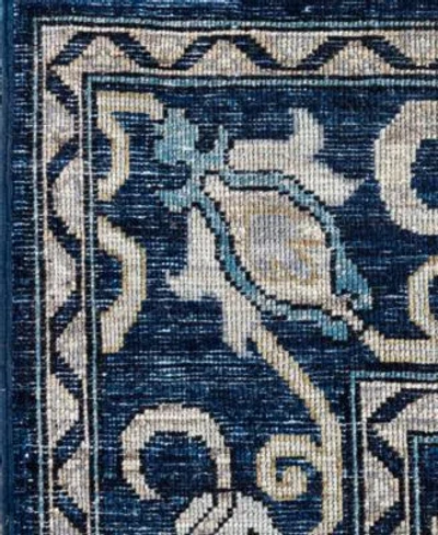 Adorn Hand Woven Rugs Serapi M0103 259 Rug Collection In Blue