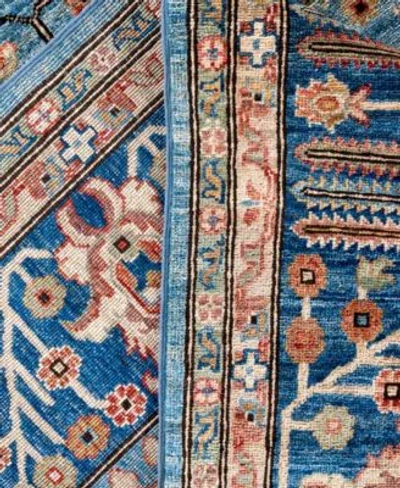 Adorn Hand Woven Rugs Serapi M0103 275 Rug Collection In Blue