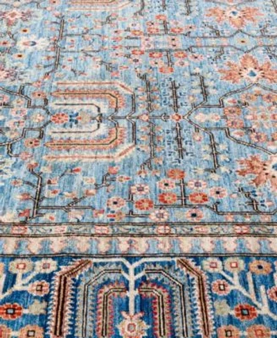 Adorn Hand Woven Rugs Serapi M0103 275 Rug Collection In Blue