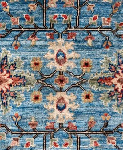 Adorn Hand Woven Rugs Serapi M0103 275 Rug Collection In Blue
