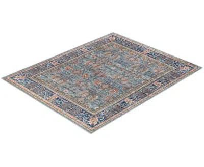 Adorn Hand Woven Rugs Serapi M0103 275 Rug Collection In Blue