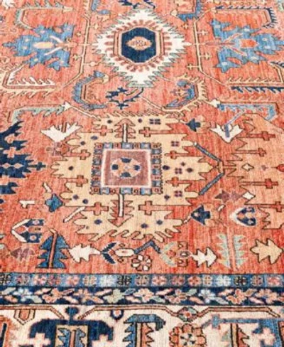 Adorn Hand Woven Rugs Serapi M0103 279 Rug Collection In Orange