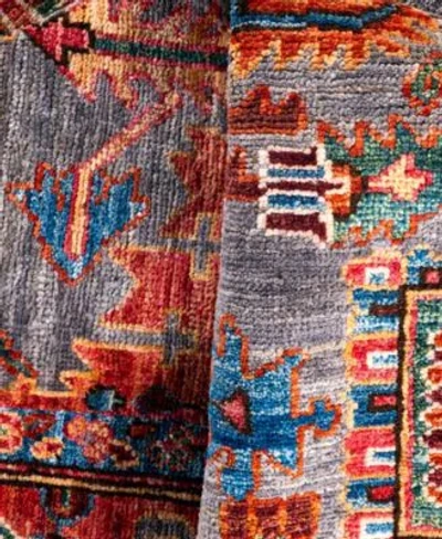 Adorn Hand Woven Rugs Serapi M0103 295 Rug Collection In Gray