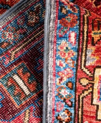 Adorn Hand Woven Rugs Serapi M0103 295 Rug Collection In Gray