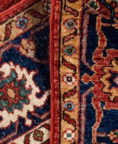 Adorn Hand Woven Rugs Serapi M0103 318 Rug Collection In Red